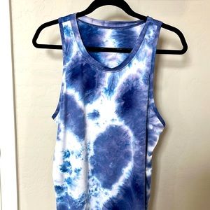 Women's Tie Die Workout tank
